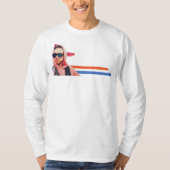 JOSH Bunny Stripes Long Mope T-shirt (Voorkant)