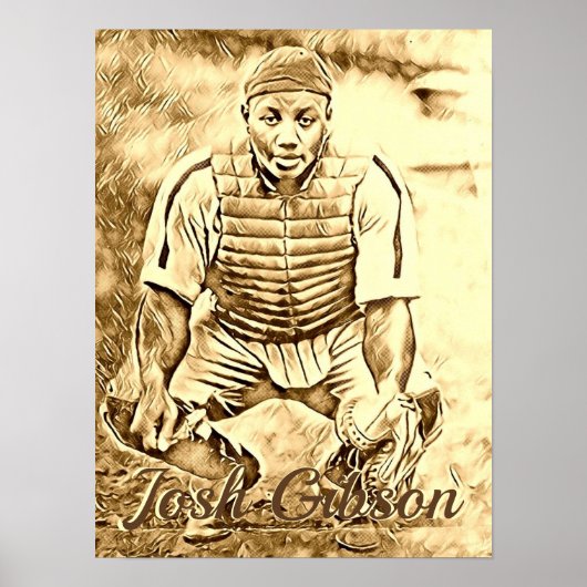 Josh Gibson - 01 Poster (Voorkant)