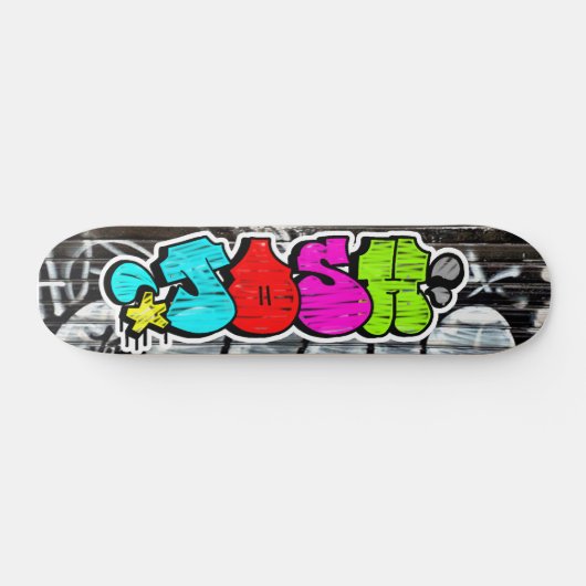 Josh Graffti Aangepast aangepast wolskateboard Persoonlijk Skateboard (Horizontaal)