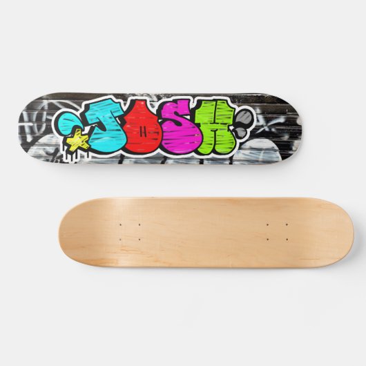 Josh Graffti Aangepast aangepast wolskateboard Persoonlijk Skateboard (Horizontaal)