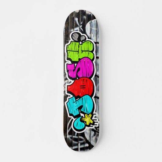 Josh Graffti Aangepast aangepast wolskateboard Persoonlijk Skateboard (Voorkant)