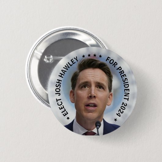 Josh Hawley 2024 Ronde Button 5,7 Cm (Voorkant /achterkant)