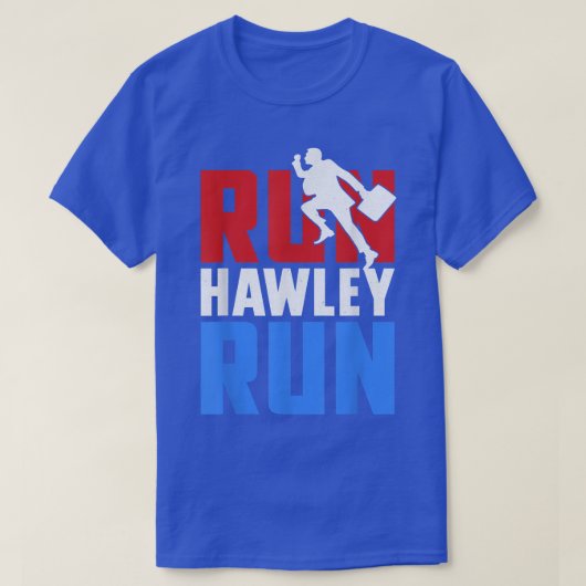 Josh Hawley laat gratis rondlopen T-shirt (Design voorkant)