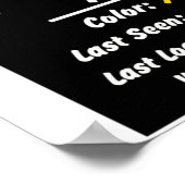 Josh Hawley Missing Spine Poster (Hoek)