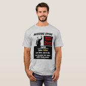 Josh Hawley Missing Spine T-shirt (Voorkant volledig)