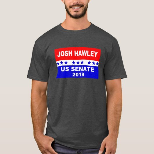 Josh Hawley Missouri US Senate 2018 populair T-shirt (Voorkant)