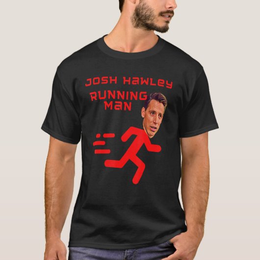 Josh Hawley Running Man T-shirt (Voorkant)