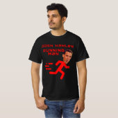 Josh hawley stromend man t-shirt (Voorkant volledig)