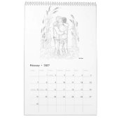 Josh Lanyon kleurboek 2016 kalender (Feb 2027)