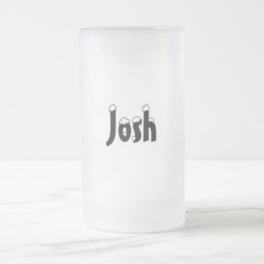 Josh-Name Style-Frosted Mok (Center)