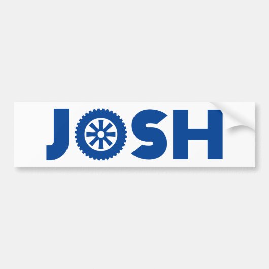 Josh Petrol Head Bumpersticker (Voorkant)