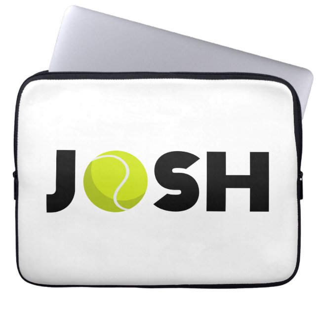 Josh Tennis Laptop Sleeve (Voorkant)