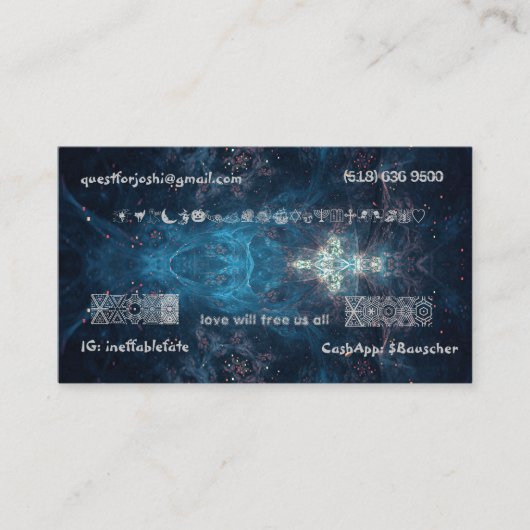 Joshi Visitekaartjes (Voorkant)