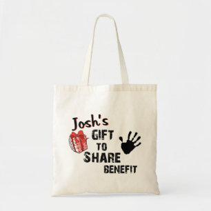 Josh's cadeau om voordeel te delen tote bag