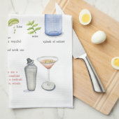 Josh's drink theedoek (Quarter Fold)