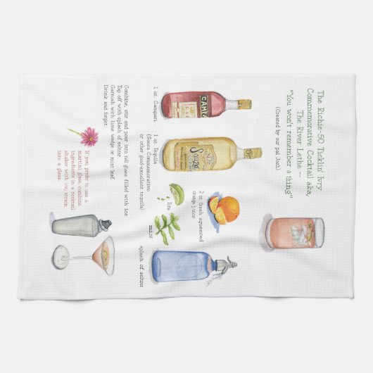 Josh's drink theedoek (Horizontaal)