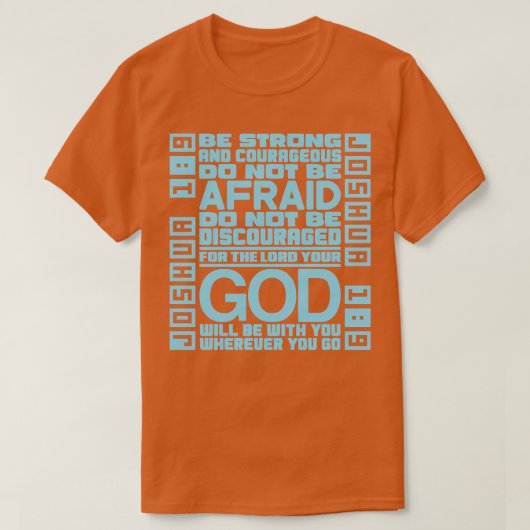 Joshua 19 1 t-shirt (Design voorkant)
