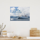 Joshua 1:9 Afdrukken Poster (Keuken)