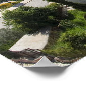 Joshua 1:9 Albanese kerk Poster (Hoek)