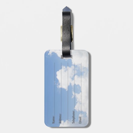 Joshua 1:9 Bagagelabel (Achterkant verticaal)