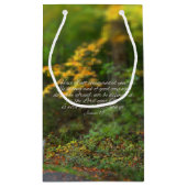 Joshua 1:9 Bijbel Verse Christelijke scripts Klein Cadeauzakje (Achterkant)