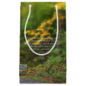 Joshua 1:9 Bijbel Verse Christelijke scripts Klein Cadeauzakje (Voorkant)