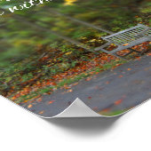 Joshua 1:9 Bijbel Verse Christelijke scripts Poster (Hoek)