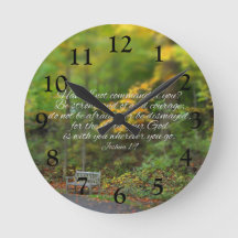 Joshua 1:9 Bijbel Verse Christelijke scripts