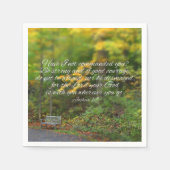 Joshua 1:9 Bijbel Verse Christelijke scripts Servetten (Voorkant)