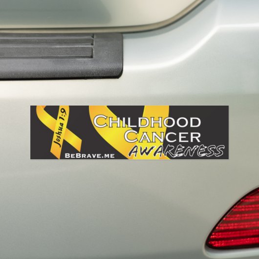 Joshua 1:9 | Brave Bumpersticker (Op auto)