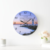 Joshua 1:9:Christelijk trouw gebed Grote Klok (Huis)