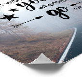 Joshua 1:9 De Heer is bij u waar u ook gaat Poster (Hoek)