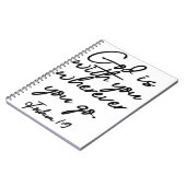 Joshua 1-9 God is bij jou, waar je ook bent Notitieboek (Linkerzijde)