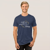 Joshua 1.9 Heren T-shirt (Voorkant volledig)