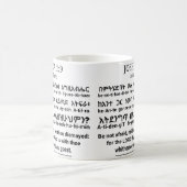 Joshua 1:9 in Amharic Classic Mok (Center)