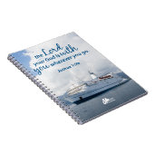 Joshua 1:9-laptop notitieboek (Rechterzijde)