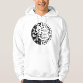 Joshua 1:9 Leeuweneditie Hoodie