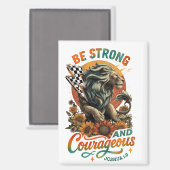 Joshua 1:9 magneet (Voorkant / Achterkant)