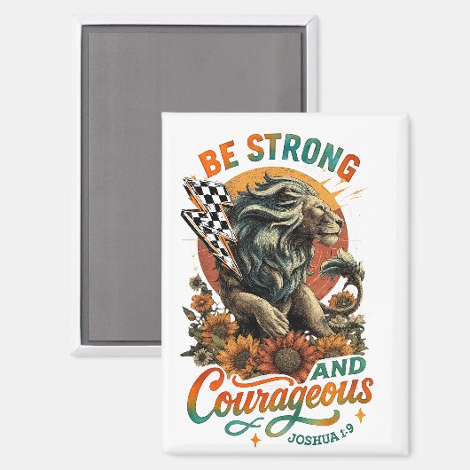 Joshua 1:9 magneet (Voorkant / Achterkant)