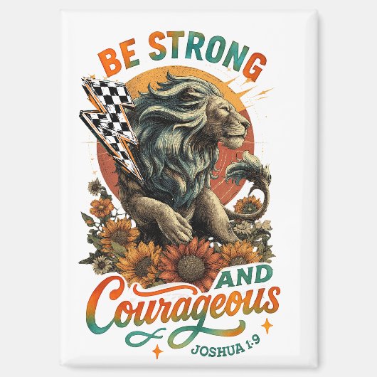 Joshua 1:9 magneet (Voorkant)