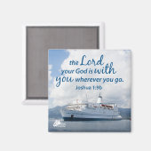 Joshua 1:9 Magneet (Voorkant / Achterkant)