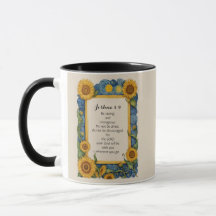 Joshua 1:9 NIV Bijbelvers Kunst