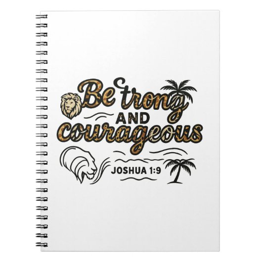 Joshua 1:9 notitieboek (Voorkant)