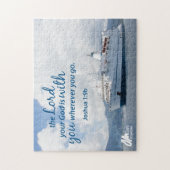 Joshua 1:9 Puzzle Legpuzzel (Verticaal)