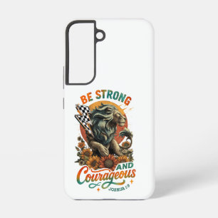 Joshua 1:9 samsung galaxy hoesje