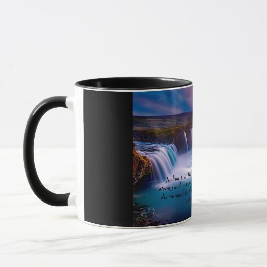 Joshua 1:9 watervallen mok (Links)
