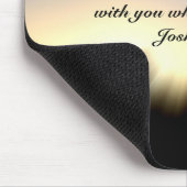 Joshua 1:9 Wees sterk en moedig Mousepad Muismat (Hoek)