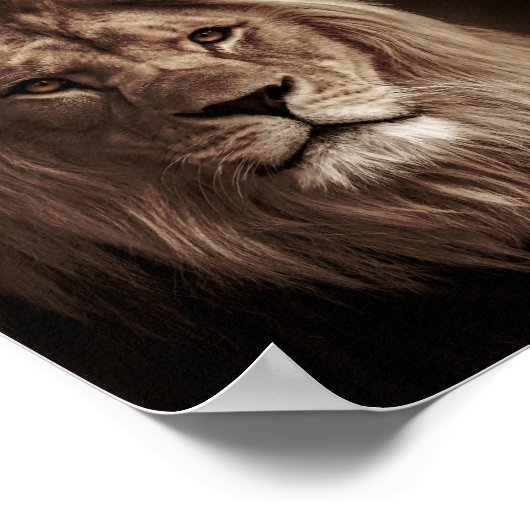 Joshua 1:9, wees sterk en moedig poster (Hoek)