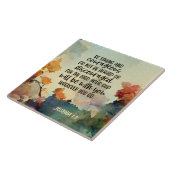 Joshua 1:9 Wees sterk en moedige Waterverf Tegeltje (Zijkant)