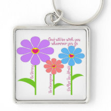 Joshua 1 Verse 9 Sleutelhanger